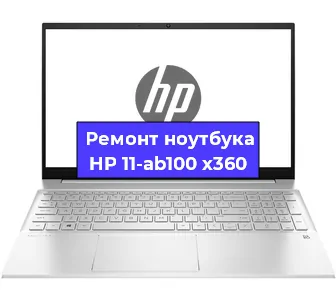 Замена кулера на ноутбуке HP 11-ab100 x360 в Санкт-Петербурге